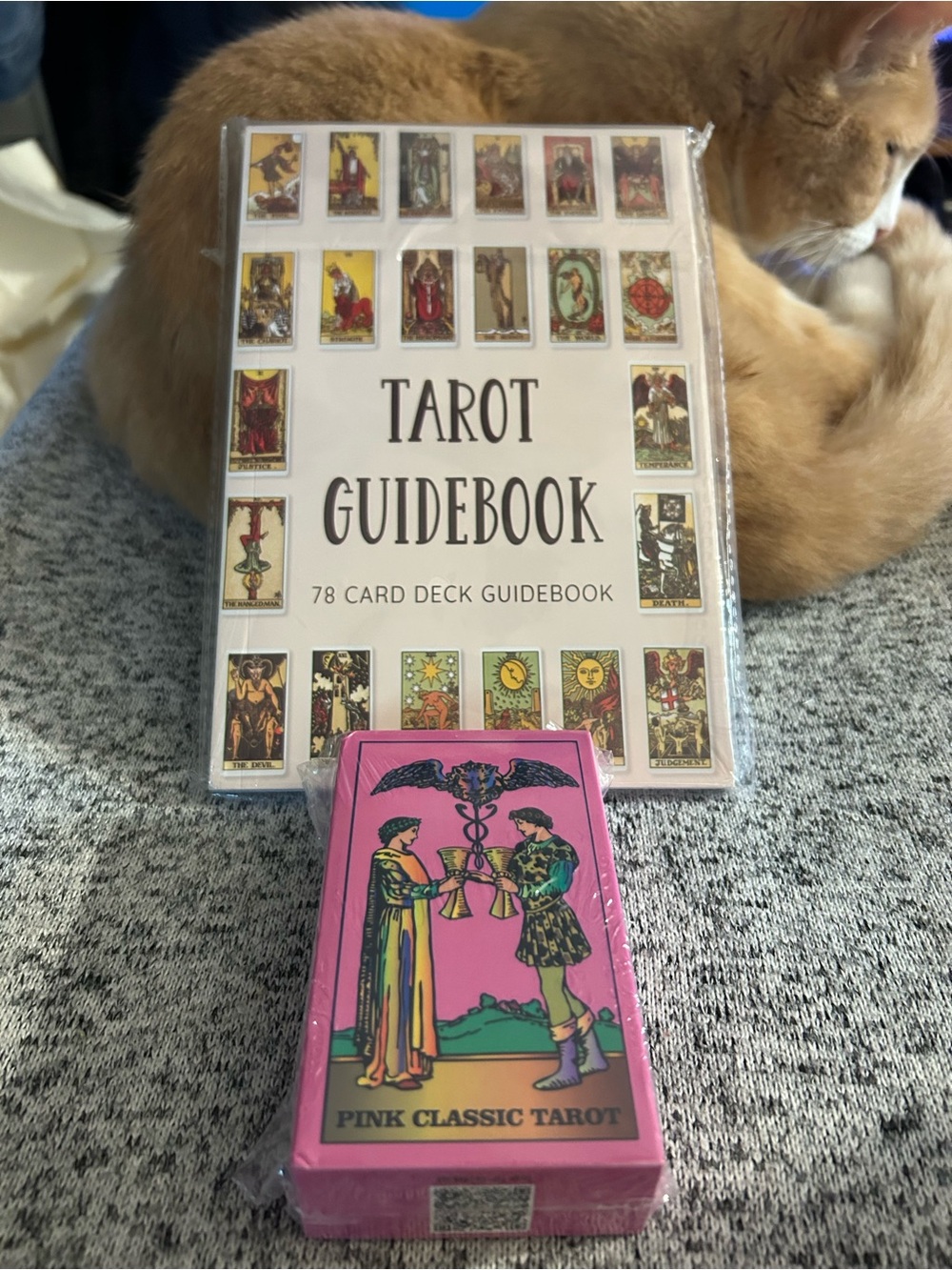 Pink Tarot Classic Card Rider Waite Tarot Deck Bundle New Uncharged FREE GIFT!